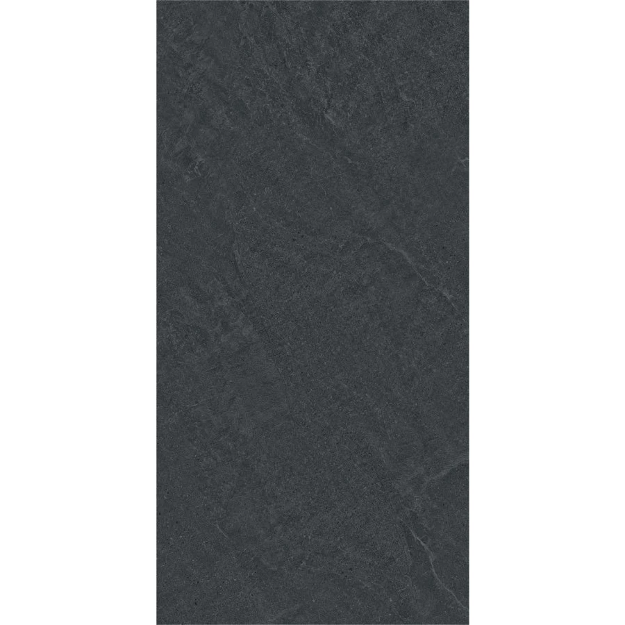 Керамогранит Bonaparte Ground Black Rect Matt матовый черный 120х60 см