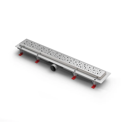 Душевой лоток Creto Quadro с решеткой хром CRE-1050 QN-50 105 см