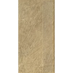 Ступень Paradyz Eremite Beige Stopnica Prosta Struktura Mat B1a матовая бежевая 60х30 см
