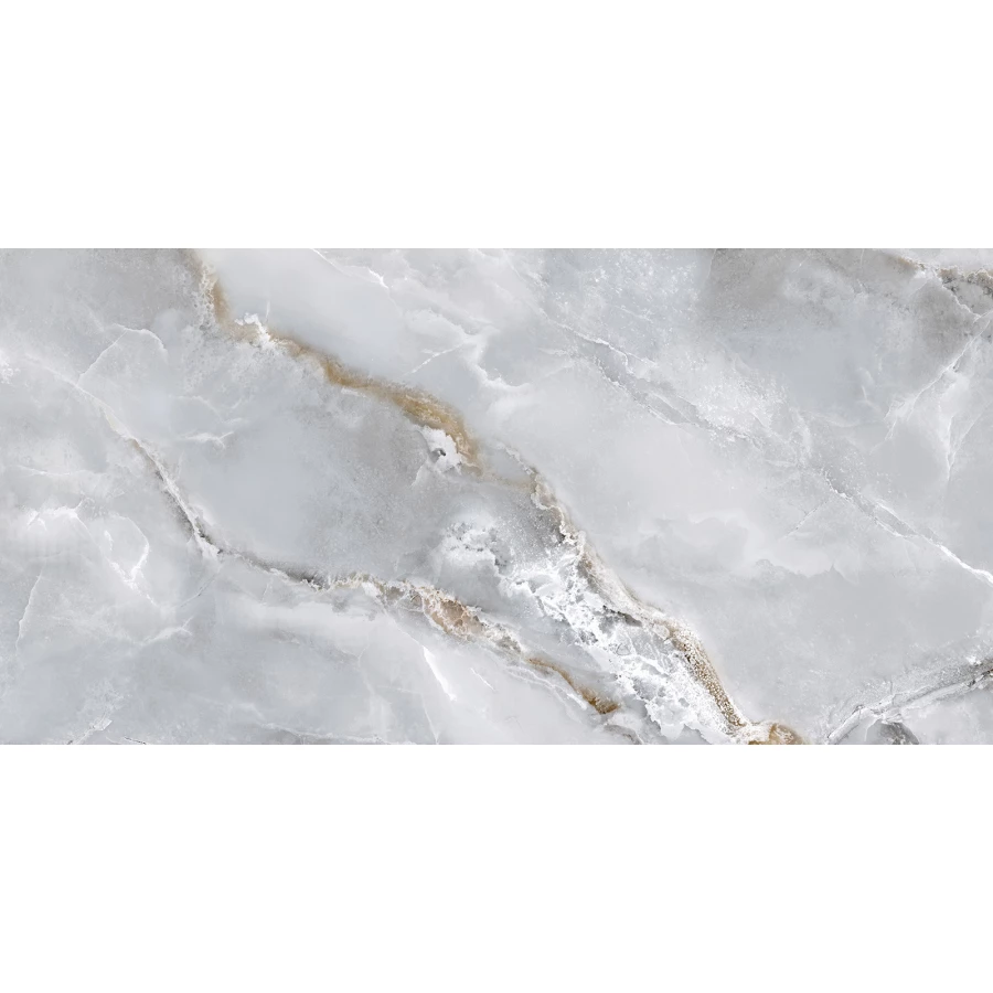 Керамогранит ALMA Ceramica Orlando лаппатированный серый GFA114ORD07L 114х57х0,75 см