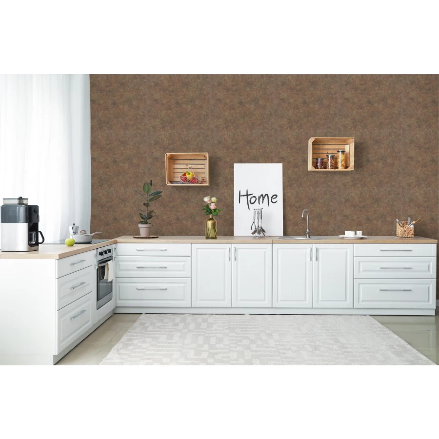 Обои флизелиновые Marburg Natural Opulence коричневые 33202 0,7х10,05 м