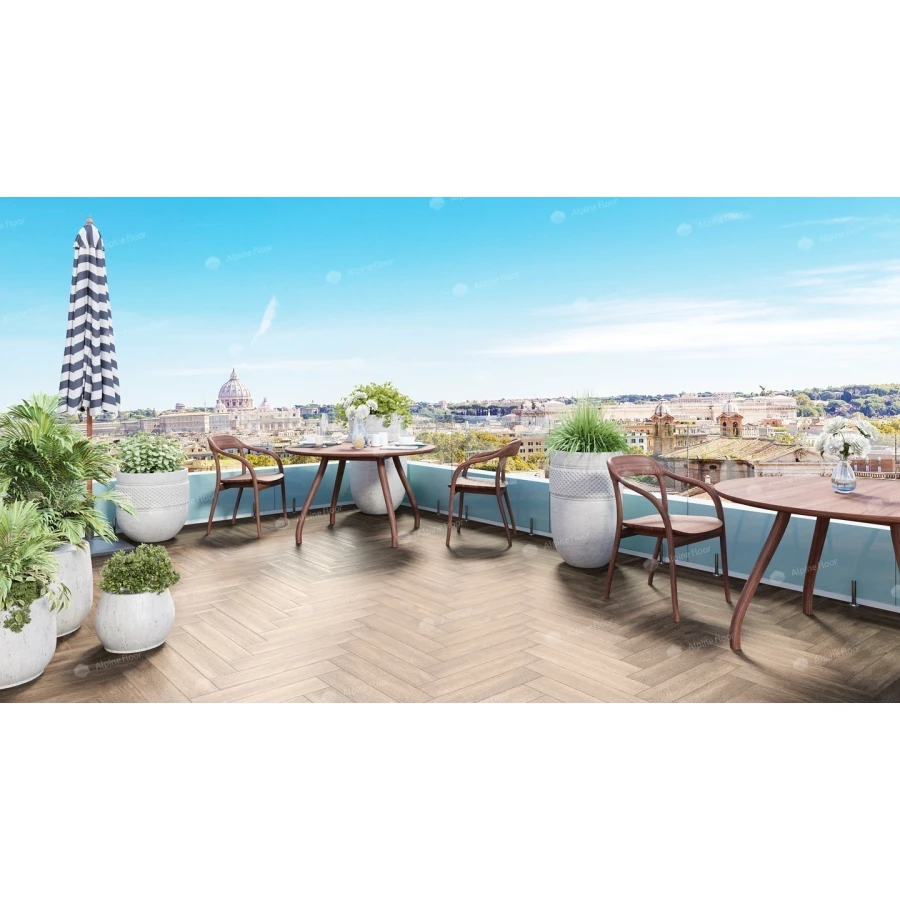 Ламинат Alpine Floor Parquet LVT Макадамия ECO 16-10 43 класс 2,5 мм 2,2278 кв.м.