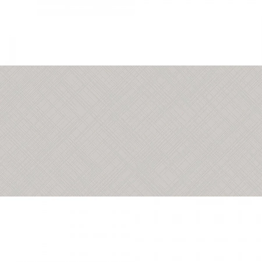 Плитка настенная Azori Incisio Silver матовая светло-серая 63х31,5 см