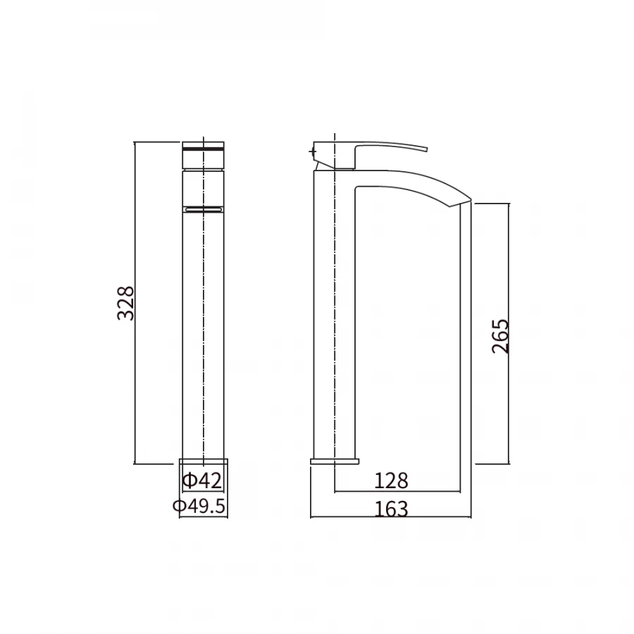 Смеситель для раковины Fashun A51218