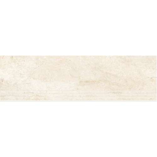 Ступень Meili Ceramica Sky Matt с насечками матовая бежевая FAMS50125 120х35 см
