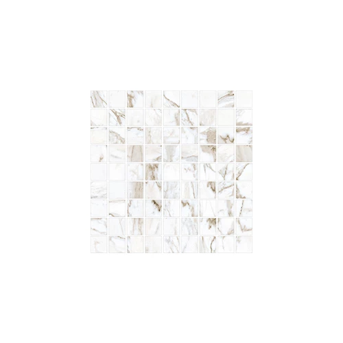 Мозаика Kerranova Marble Trend K-1001/LR/m01 Calacatta 30x30х1