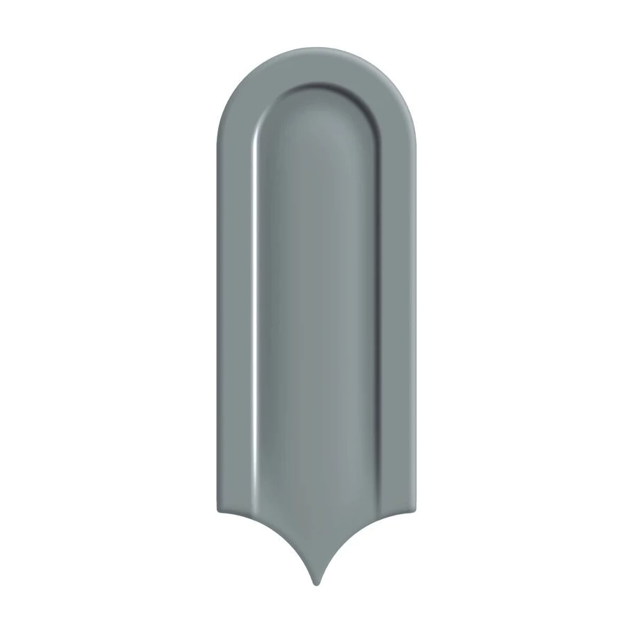 Плитка настенная Cifre Gala Sage Brillo глянцевая серая CFR000072 21,5х8 см