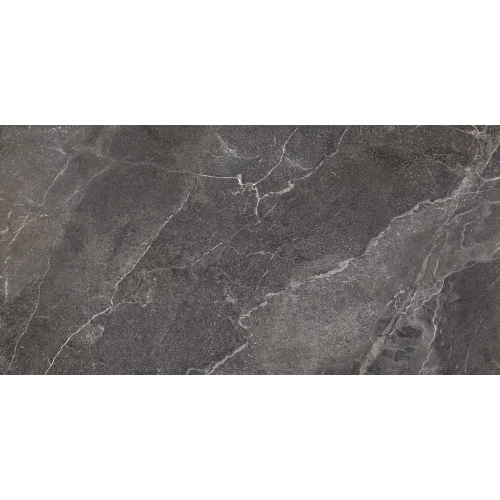 Керамогранит New Trend Karakum Dark лаппатированный карвинг чёрный D120258L 120х60 см