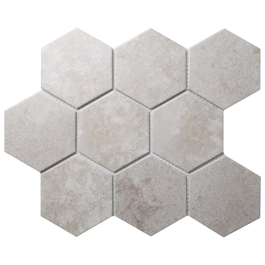 Мозаика Bonaparte Керамогранитная мозаика Agate Beige 110х95 матовая бежевая 29,55х25,6 см