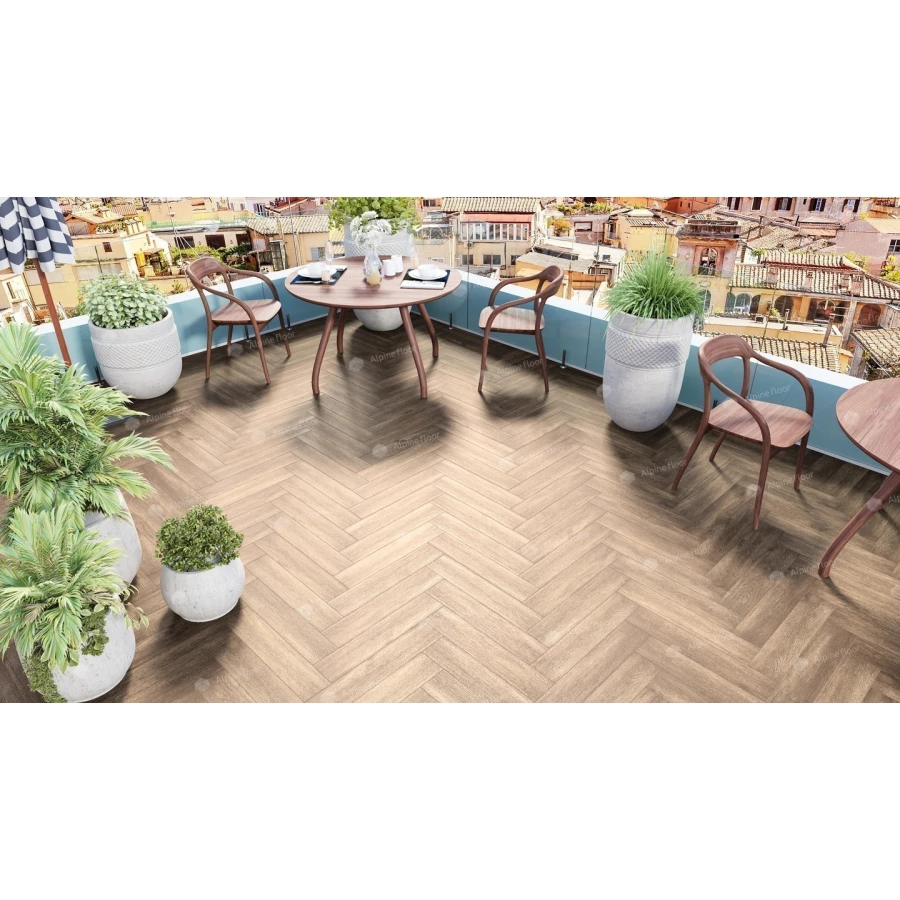 Ламинат Alpine Floor Parquet LVT Макадамия ECO 16-10 43 класс 2,5 мм 2,2278 кв.м.