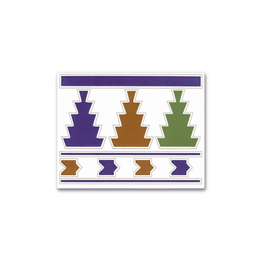 Керамическая плитка Ceramica Ribesalbes Zocalo Cenefa 1 PT00293 20х15 см