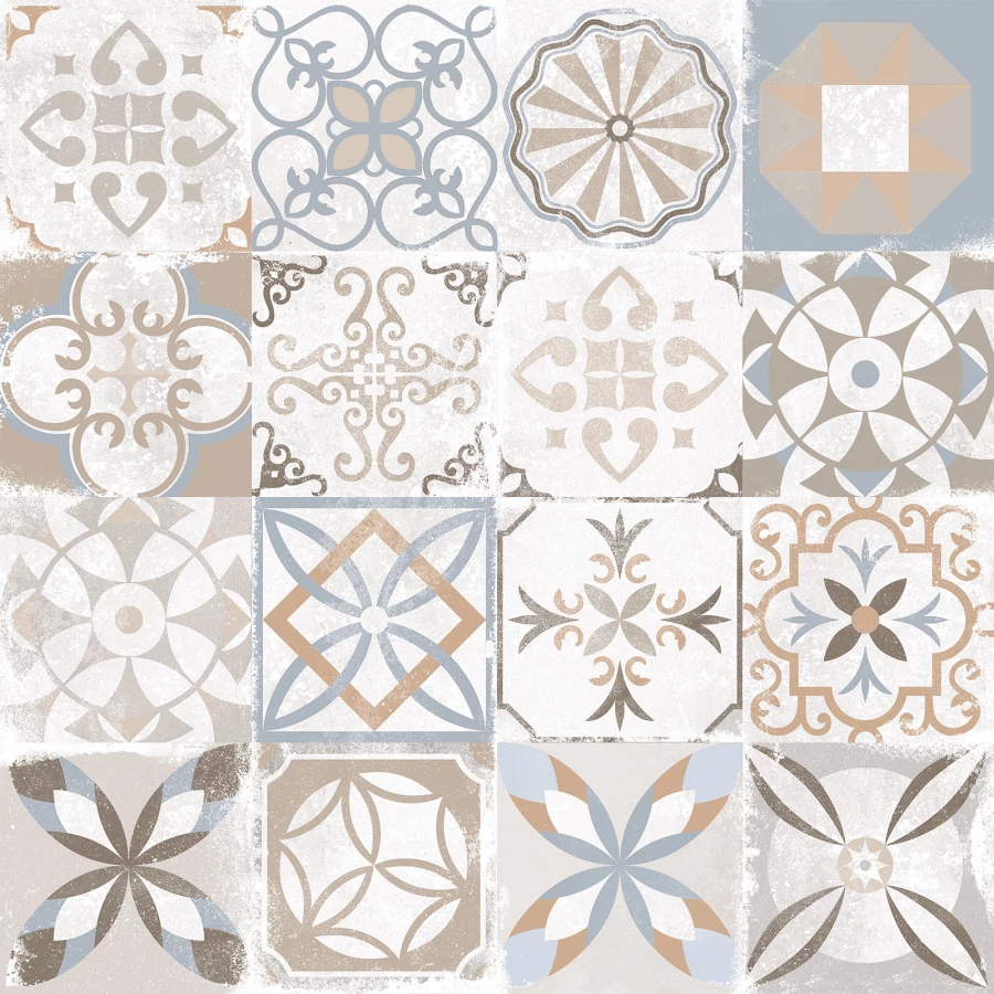 Керамогранит ALMA Ceramica Beton PRO матовый многоцветный GFU6060BTP14R 60х60 см