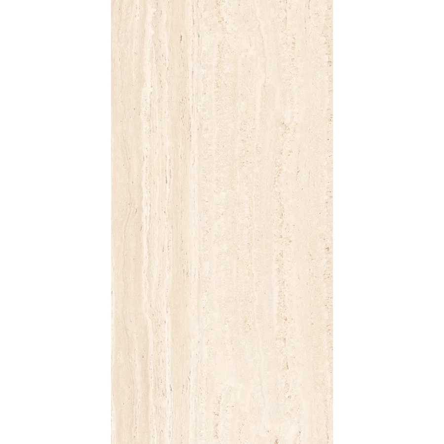 Керамогранит Casati Ceramica Carving Travertino Crema кремовый 120х60 см