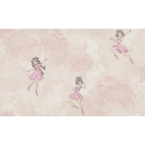 Обои флизелиновые Palitra Home Mary Fairy HomeColor бежевые HC72343-25 1,06х10,05 м