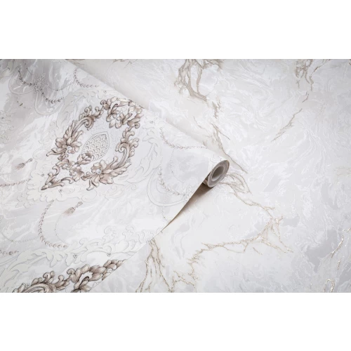 Обои флизелиновые Palitra Life Andijana серые PL72467-42 1,06х10,05 м