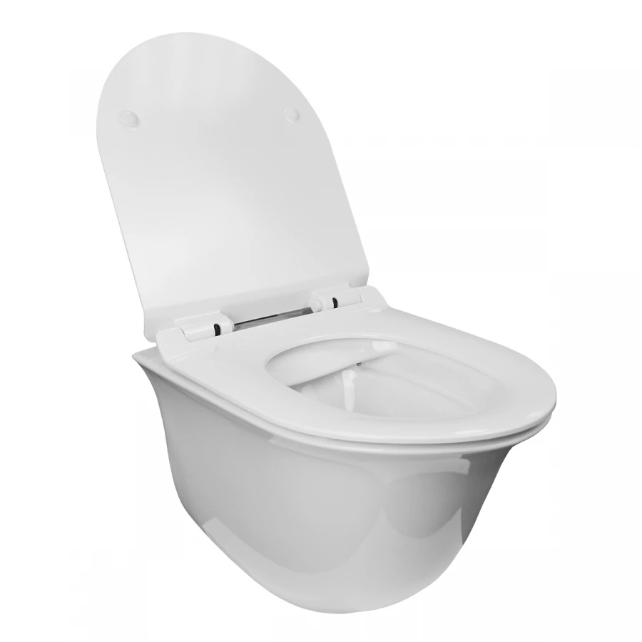 Унитаз подвесной Azario Felice быстросъемное сиденье микролифт AZ-0051 49х36х36 см