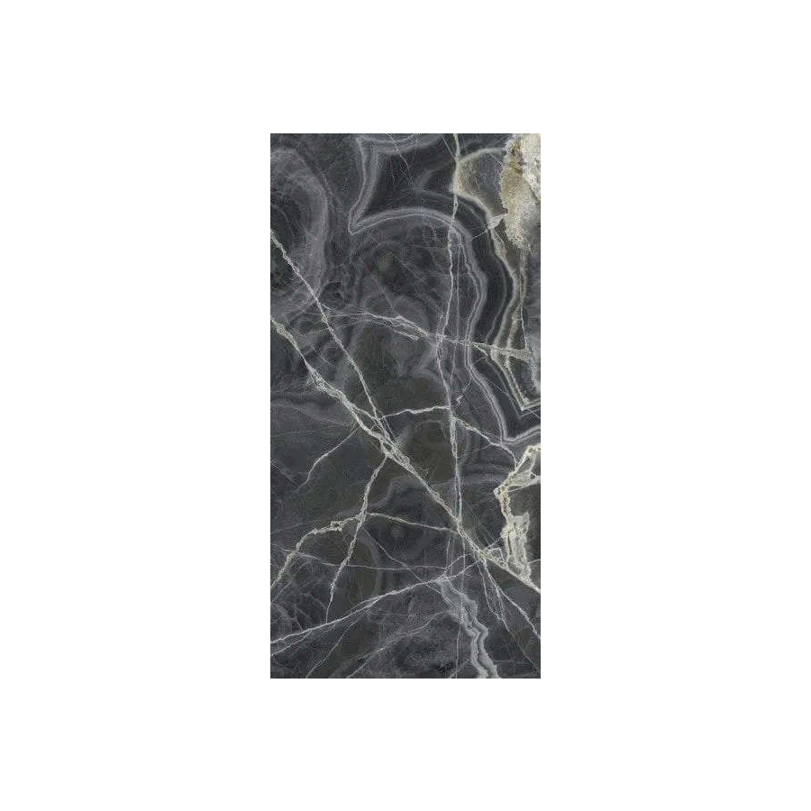 Керамогранит Ariostea Ultra Onici Onice Nero Lucidato Shiny 6 mm UO6L300679 300х150 см