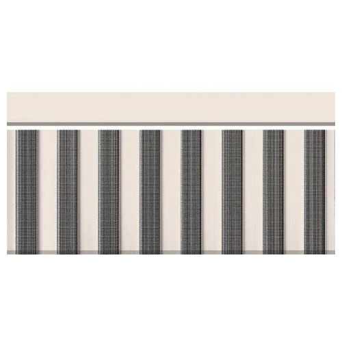 Плитка настенная Atlantic Tiles №5 Zocalo Coco Nero Плинтус матовый бежевый 29,5х15 см