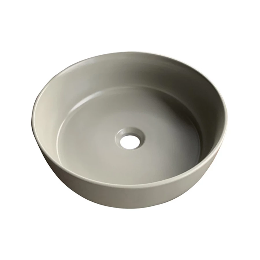 Раковина Azario накладная ультратонкая серая XML4003-2-U10 38.5х38.5х14 см