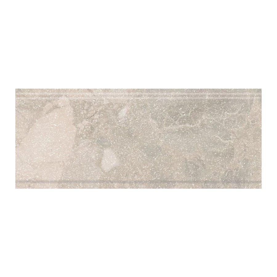 Плитка настенная Kerama Marazzi Рабат Стоун Бордюр обрезной матовый бежевый KMB2BDA001BR 30x12 см