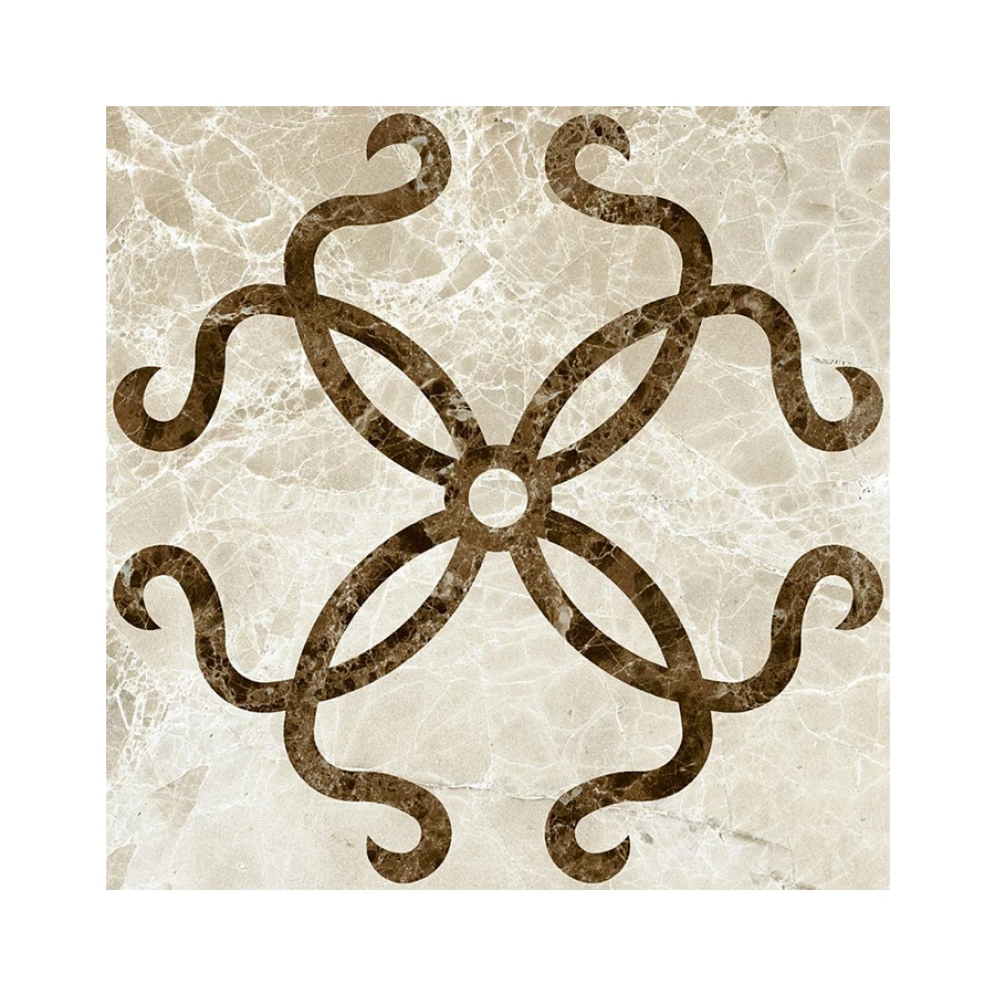 Декор Kerranova Eterna Бежевый K-40/LR/d03 60x60 см