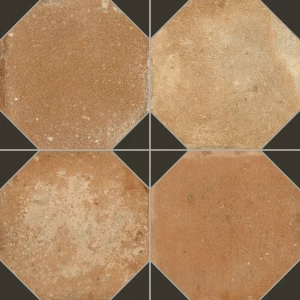 Керамогранит Peronda FS Nonna Black Decor LT матовый коричневый 3388941563 45,2х45,2 см