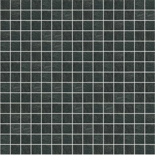 Мозаика стеклянная Trend Vitreo 155 тон 1 на бумаге 2x2 глянцевая черный 155**-1 31,6х31,6 см