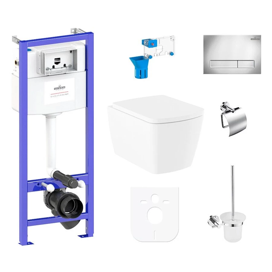 Унитаз Lavinia Boho Relfix Aveo Rimless 97010086 (комплект 9 в 1)