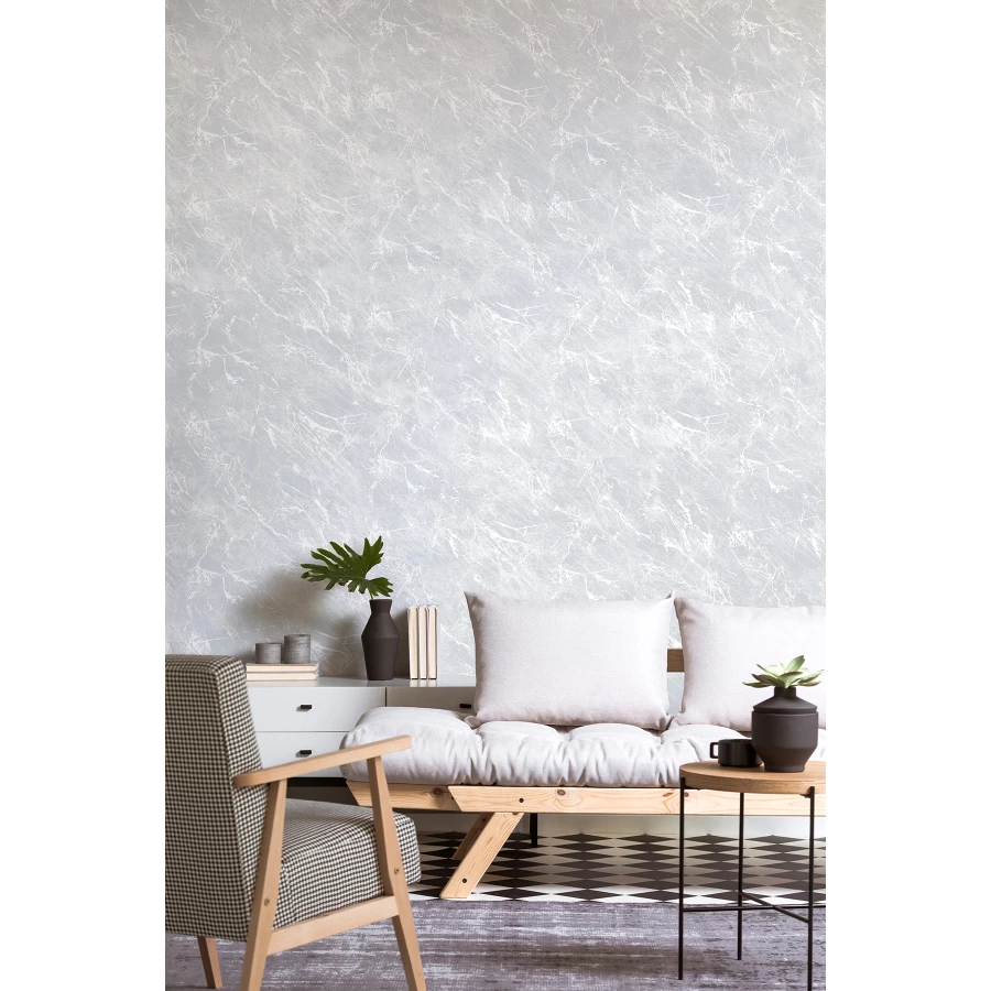 Обои флизелиновые Аспект Онтарио голубые 74000-44 1,06х10,05 м