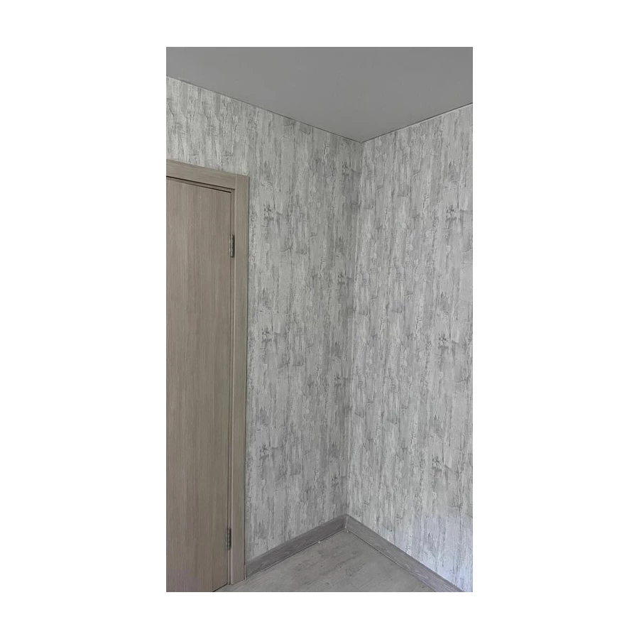 Обои флизелиновые Palitra Home Pine HomeColor серые HC71383-44 1,06х10,05 м