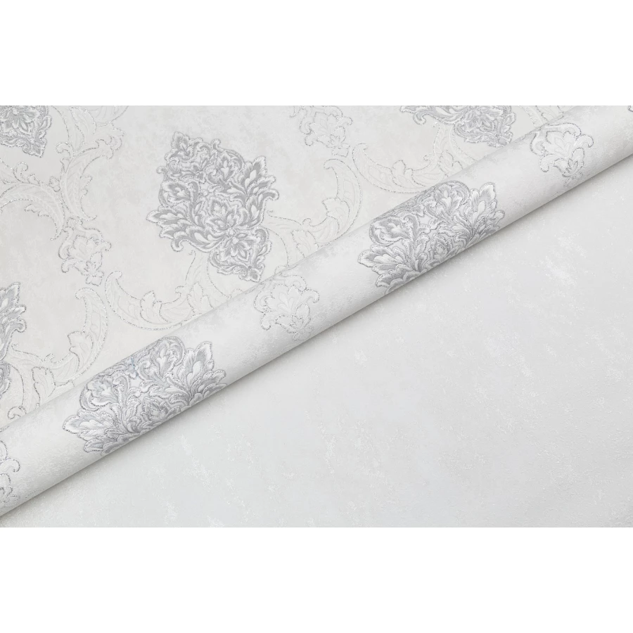 Обои флизелиновые Palitra Life Chantilly серые PL72078-14 1,06х10,05 м