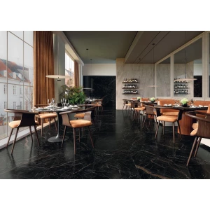 Керамогранит Atlas Concorde Forte dei Marmi Ombra di Caravaggio Matt Rett матовый черный 600010002410 120х120 см