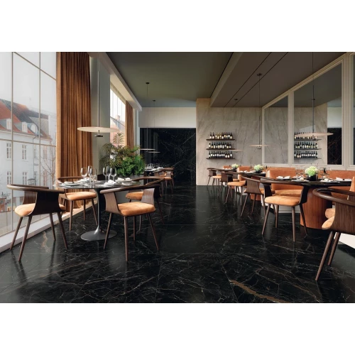 Керамогранит Atlas Concorde Forte dei Marmi Ombra di Caravaggio Matt Rett матовый черный 600010002410 120х120 см