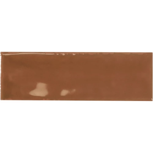 Керамогранит Monopole Artisan Clay 002593 глянцевый коричневый 15x5 см