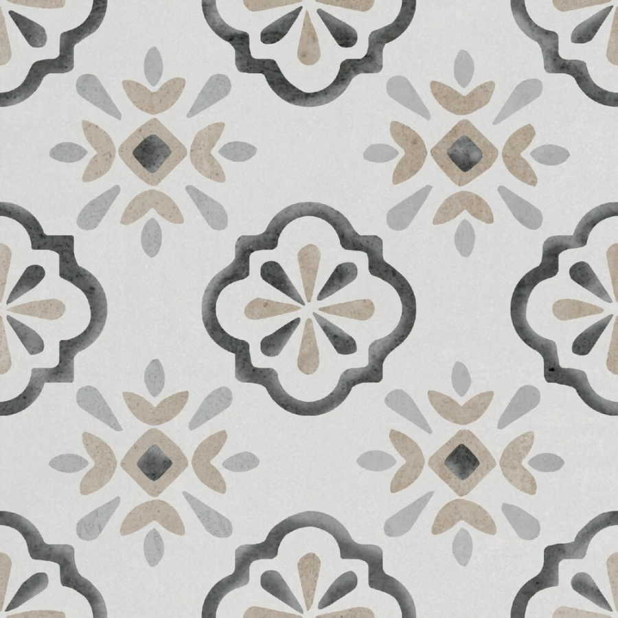 Керамогранит Harmony Peronda Dakar Sun матовый серо-бежевый 3356237713 12,3х12,3 см