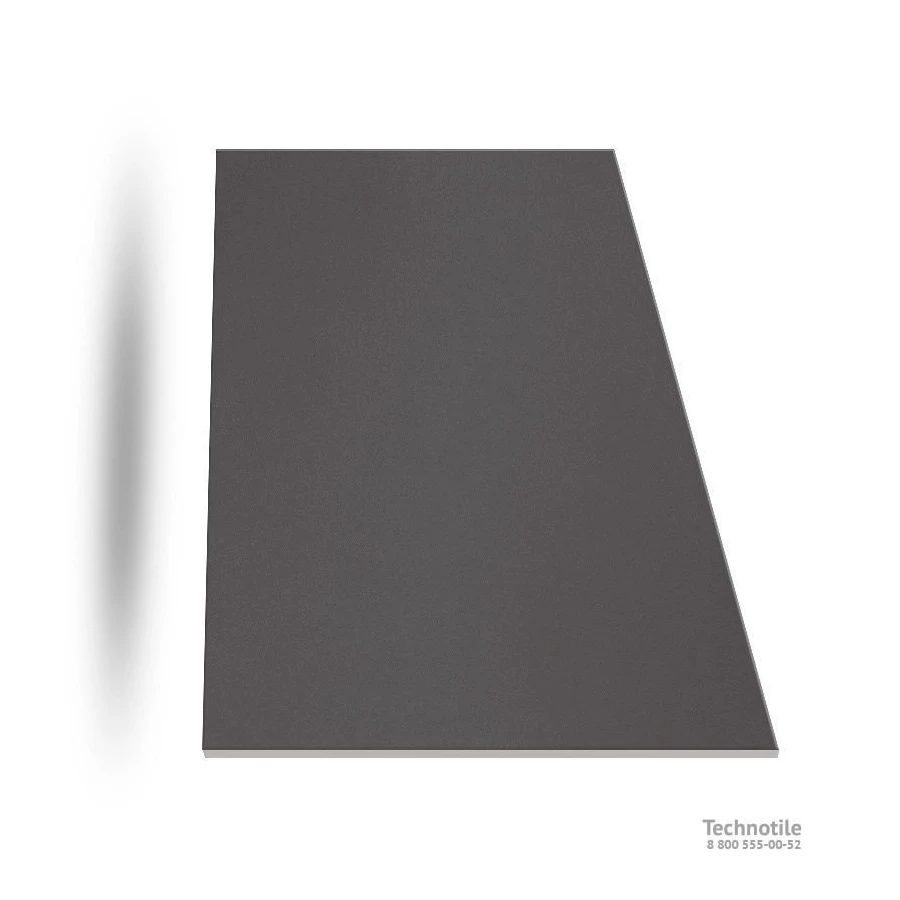 Керамогранит Уральский гранит Моноколор Черный матовый UF013 60х30 см