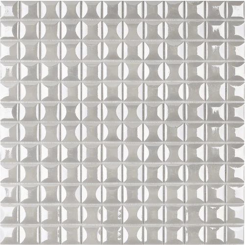 Стеклянная мозаика Vidrepur Edna White 31,7х31,7 см