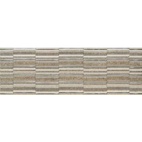 Керамическая плитка Porcelanite Dos Dec. 7514 Lineal living gris серый 25х75 см