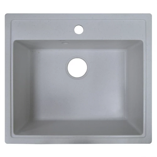 Кухонная мойка Azario Litos искусственный мрамор цвет хлопок CS00079702 57x50.5x20 см