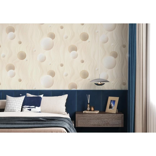 Обои флизелиновые Palitra Home HomeColor Soda белые HC72062-11 1,06х10,05 м