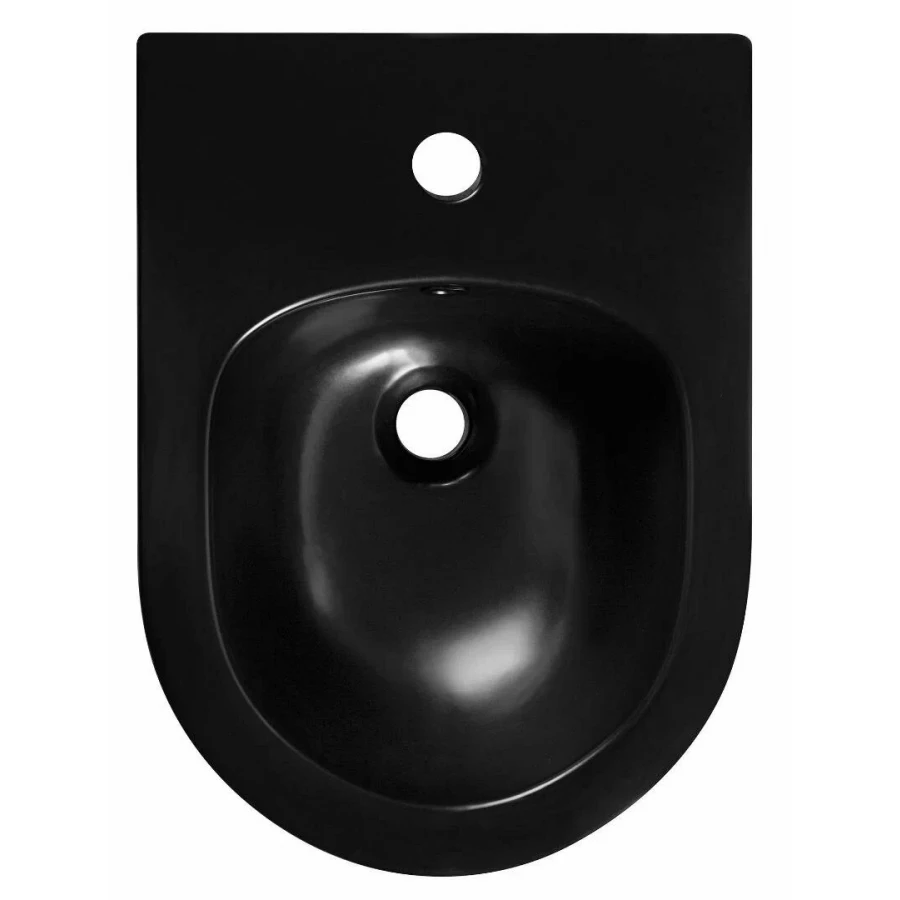 Биде Aquatek Мия подвесное черный AQ1004-MB 49x37x30 см