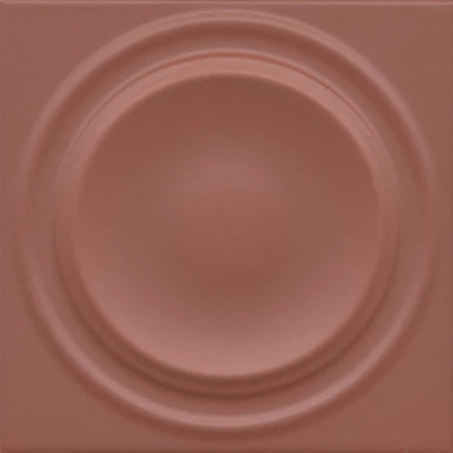 Декор Kerama Marazzi Аква Альта 2 структура матовый красный OBE003 20x20 см