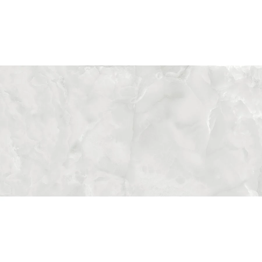 Керамогранит Neodom Onyx Silver Polished белый N20543 160х80 см