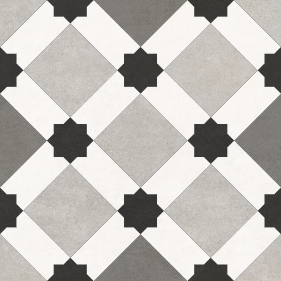 Керамогранит New Trend Design Art Emilio матовый многоцветный GP2020DNN05 20х20 см