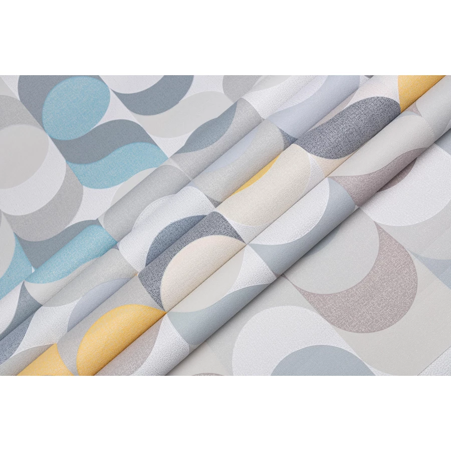 Обои флизелиновые Palitra Home Confetti HomeColor серые HC31185-47 1,06х10,05 м