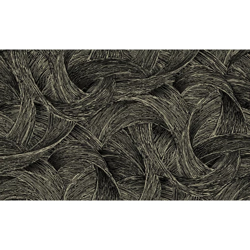 Обои винил на флизелине Grandeco Voyage Желтый Черный Коричневый R140121 10,05х1,06 м