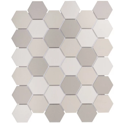 Противоскользящая мозаика Starmosaic Hexagon Small LB Mix Antislip 32,5х28,2 см