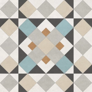 Керамогранит New Trend Design Art Mix 3 матовый многоцветный GP2020DMX11 20х20 см