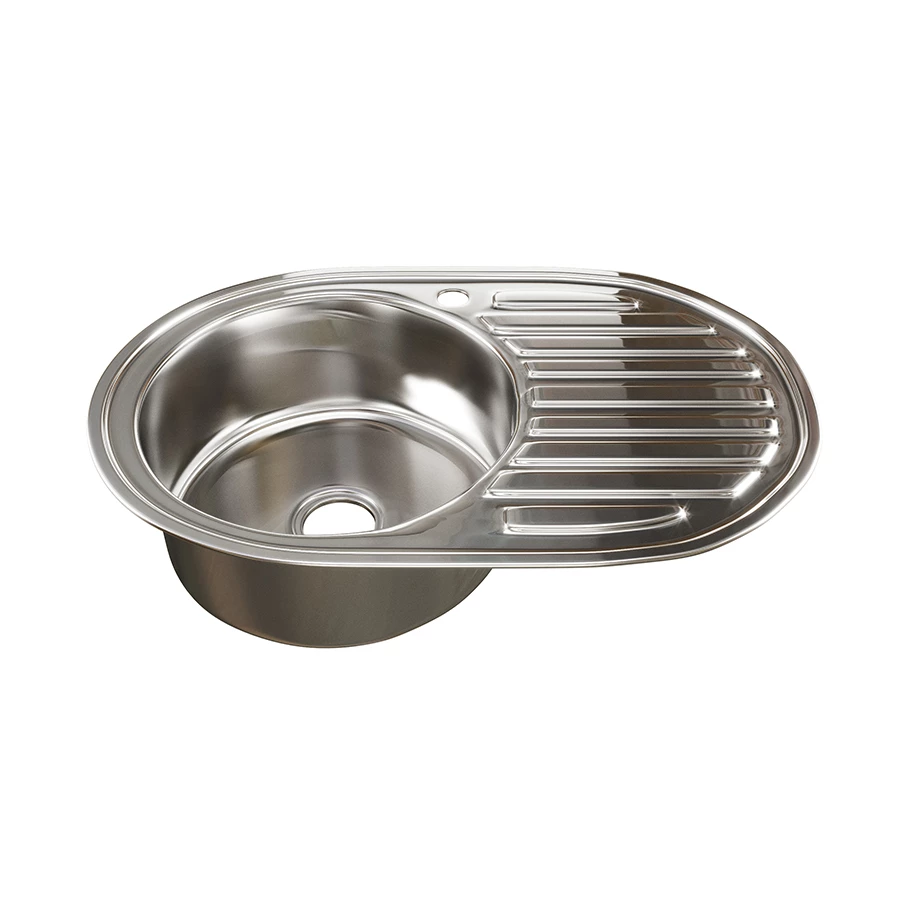 Мойка из нержавеющей стали MixLine ML 528188 50x77 см