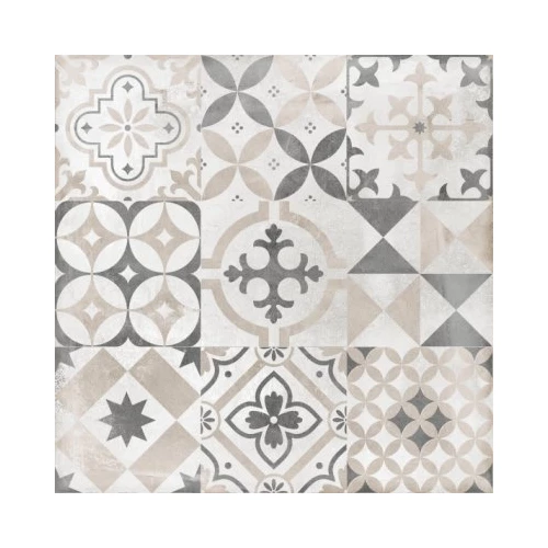Керамогранит Lasselsberger Ceramics Цемент стайл многоцветный Орнамент 6046-0359 45х45 см